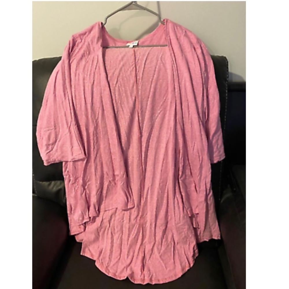 NWT Large heathered pink Lindsay from lularoe